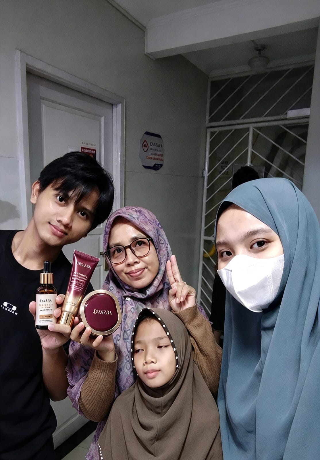 Momen kebersamaan dengan produk DRAZRA