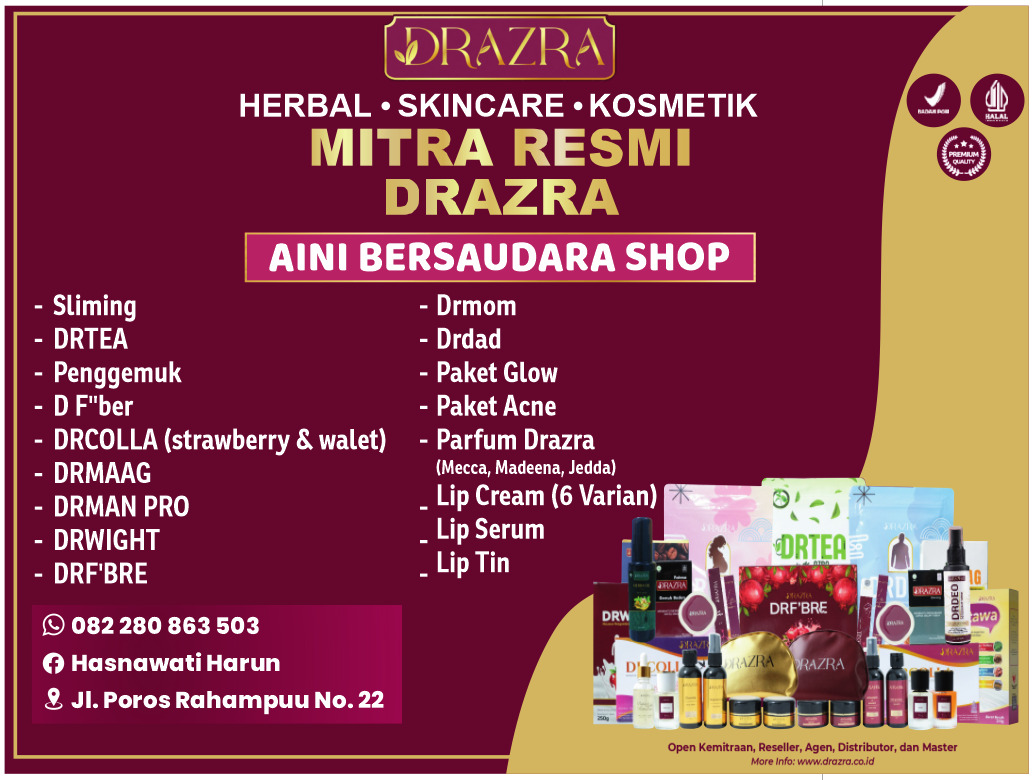 Banner Aini Bersaudara Shop, Jl. Poros Rahampuu No. 22
